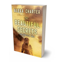 3D view of Apache #22095 - Premade Science Fiction Book Cover