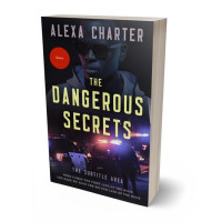 3D view of Premade Mystery & Thriller & Suspense Book Cover - Steel Gray