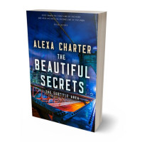 3D view of Premade Mystery & Thriller & Suspense Book Cover - Bunting