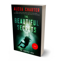 3D view of Premade Action & Adventure Book Cover - Black Bean