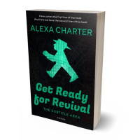 3D view of Premade Literary Fiction Book Cover - Woodsmoke