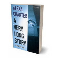 3D view of Premade Mystery & Thriller & Suspense Book Cover - Tropical Blue