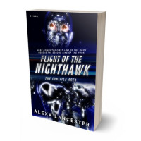 3D view of Premade Erotica Book Cover - Ebony