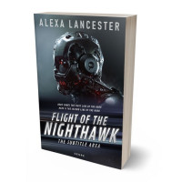 3D view of Premade Science Fiction Book Cover - Shark