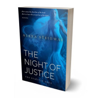 3D view of Premade Fantasy Book Cover - Catalina Blue