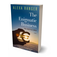 3D view of Premade Business Book Cover - San Juan