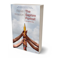 3D view of Premade Business Book Cover - Iron