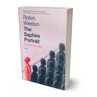 3D view of Premade Politics & Law & Society Book Cover - Oxford Blue