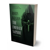 3D view of Premade Fantasy Book Cover - Racing Green