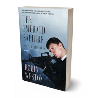 3D view of Premade Mystery & Thriller & Suspense Book Cover - Ghost