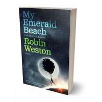 3D view of Premade Science Fiction Book Cover - Ebony Clay