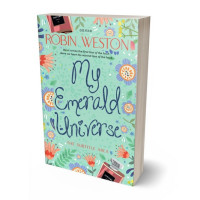 3D view of Premade Chick Lit Book Cover - Fringy Flower