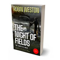 3D view of Premade Horror Book Cover - Log Cabin