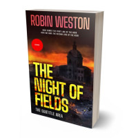 3D view of Premade Apocalyptica Book Cover - Fire Bush