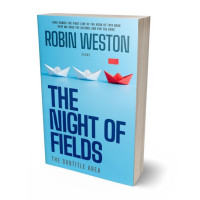 3D view of Premade Self-Improvement & Self-Help Book Cover - Sky Blue