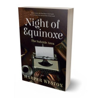 3D view of Premade Literary Fiction Book Cover - Gondola