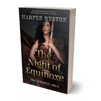 3D view of Premade Fantasy Book Cover - Cocoa Brown