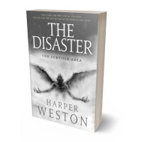 3D view of Premade Horror Book Cover - Scorpion