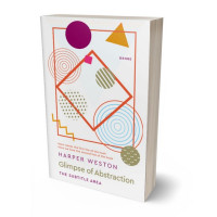 3D view of Premade Business Book Cover - Black Haze