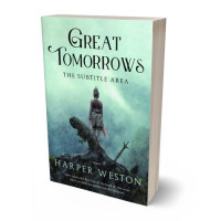 3D view of Premade Fantasy Book Cover - Fringy Flower