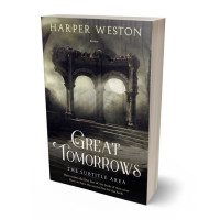 3D view of Premade Fantasy Book Cover - Dune