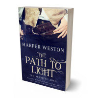 Tablet view of Akaroa #23024 - Premade Action & Adventure Book Cover