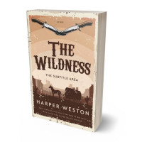 Tablet view of Saddle #23030 - Premade Action & Adventure Book Cover