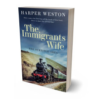 3D view of Premade Historical Book Cover - Pickled Bluewood