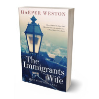 3D view of Premade Historical Book Cover - White Rock