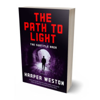 3D view of Premade Mystery & Thriller & Suspense Book Cover - Mandy