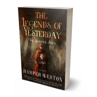 3D view of Premade Fantasy Book Cover - Black Marlin