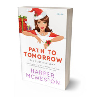 3D view of Premade Chick Lit Book Cover - Valencia