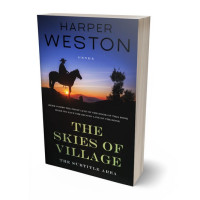 3D view of Premade Western Book Cover - Mirage
