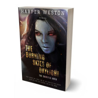 3D view of Premade Teen & Young Adult Book Cover - Thunder