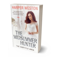 3D view of Premade Romance Book Cover - Ebb