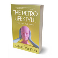 3D view of Premade Surreal Book Cover - Husk