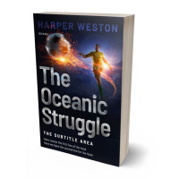 Tablet view of Quicksand #23368 - Premade Action & Adventure Book Cover