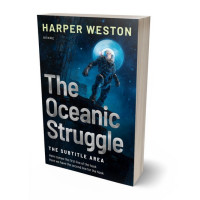 3D view of Premade Science Fiction Book Cover - Pumice