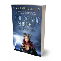 3D view of Premade Fantasy Book Cover - Fiord