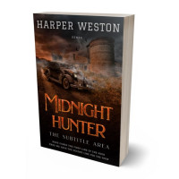 3D view of Premade Mystery & Thriller & Suspense Book Cover - Night Rider