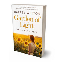 3D view of Premade Literary Fiction Book Cover - Brown Tumbleweed