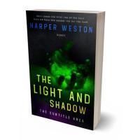 3D view of Premade Horror Book Cover - Racing Green