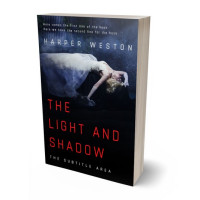 3D view of Premade Horror Book Cover - Vulcan