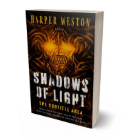 3D view of Premade Horror Book Cover - Twine