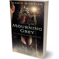 Tablet view of Heathered Gray #23756 - Premade Historical Book Cover