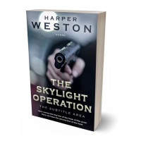 3D view of Premade Mystery & Thriller & Suspense Book Cover - Shark