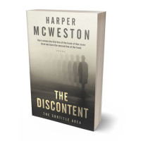 3D view of Premade Mystery & Thriller & Suspense Book Cover - Fuscous Gray