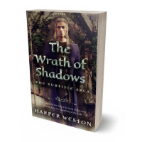 3D view of Premade Fantasy Book Cover - Thunder