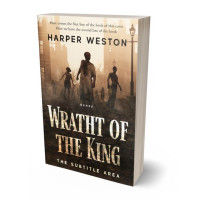 Tablet view of Raffia #23882 - Premade Apocalyptica Book Cover