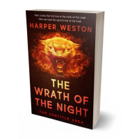 3D view of Premade Fantasy Book Cover - Flame Pea